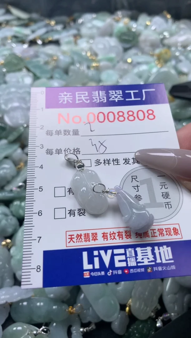 颈饰未镶嵌翡翠8808