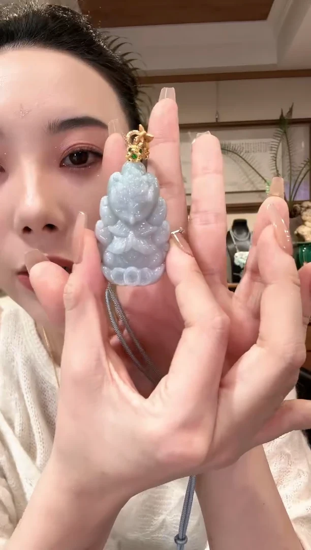 【闪购商品】翡翠颈饰未镶嵌国风