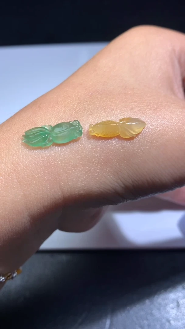 未镶嵌定制翡翠毛货