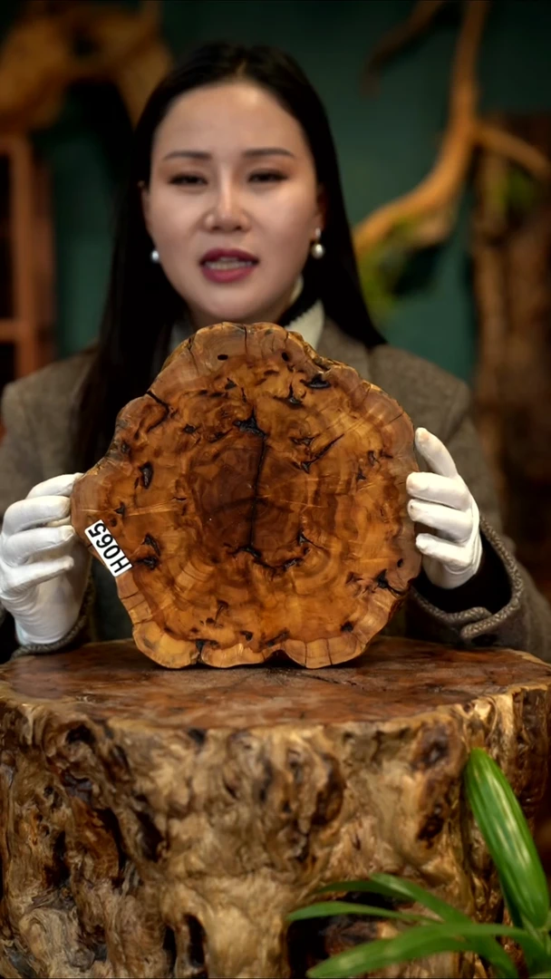 木雷击枣木底座