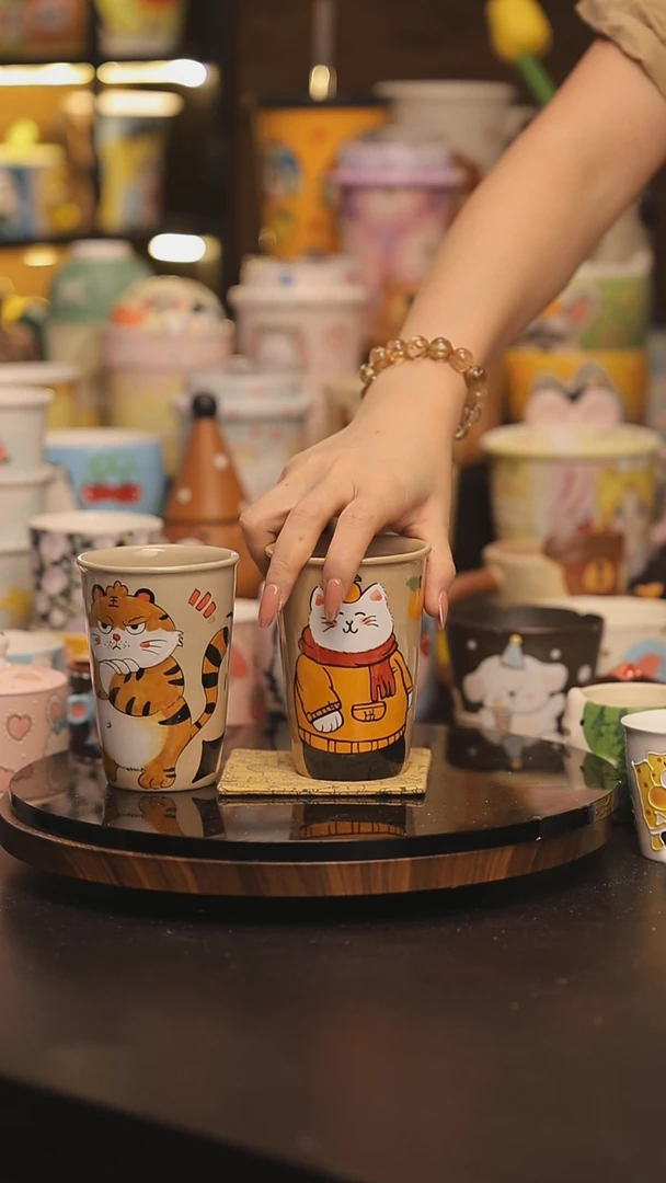 景德镇釉下彩绘设计师款式陶瓷