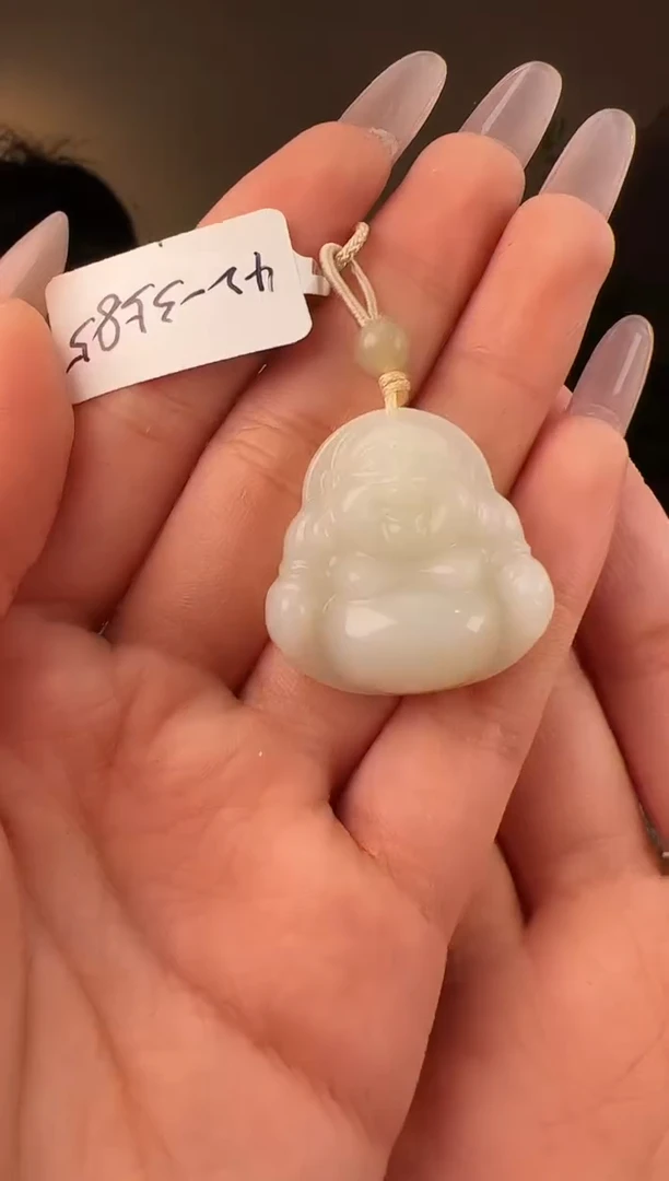 【闪购商品】和田玉颈饰未镶嵌佛公3585