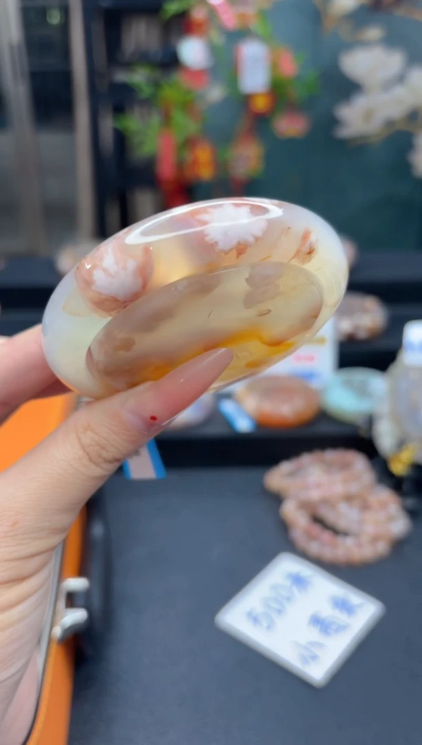 【闪购商品】石英质玉手镯未镶嵌99（58圈赠送镯心）