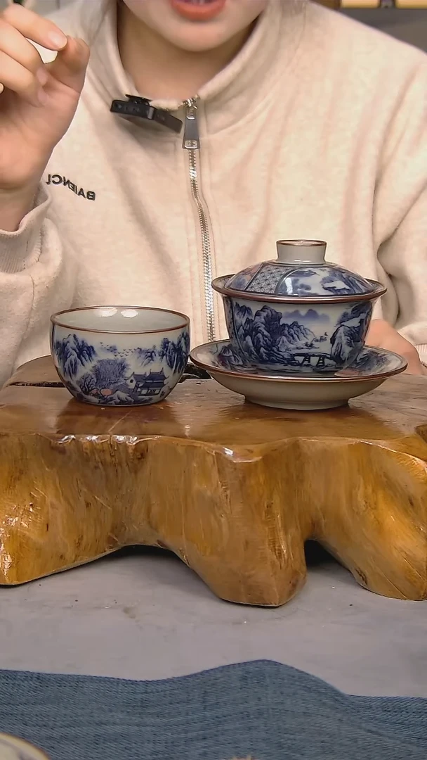 【闪购商品】简装家用款2件套 陶瓷家用茶具系列