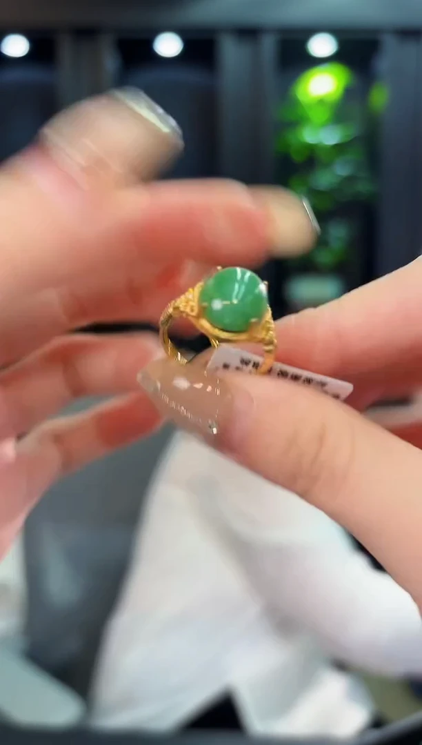 翡翠戒指未镶嵌缅料A货/多样性发货/一件