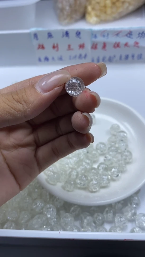 未镶嵌颈饰水晶w901白阿塞10mm*20颗