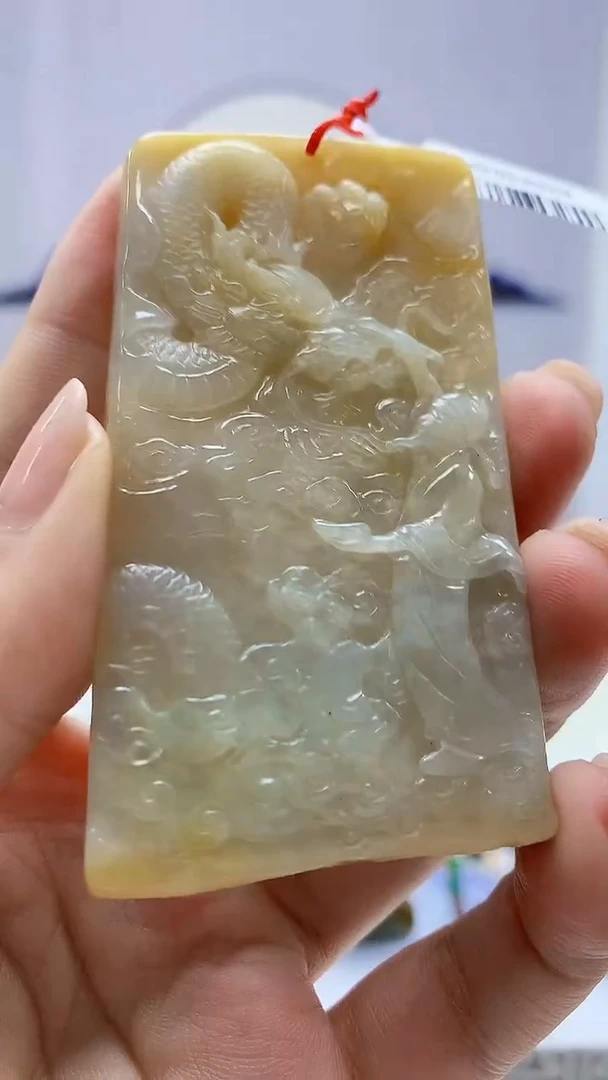 定制翡翠未镶嵌4812ms-毛货人物赠珠链97