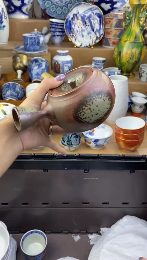 杯铁网有款瓷色工艺品品品品