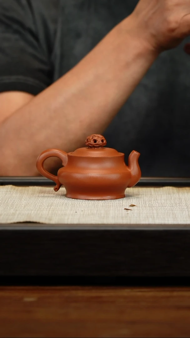 茶壶紫砂朱泥乾坤
