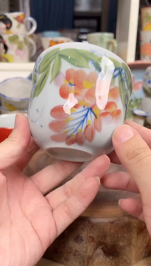 【闪购商品】手绘高温釉下彩陶瓷