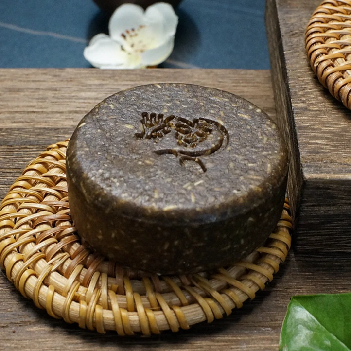 【首乌洗发饼】洗头皂氨基酸草本植物手工皂绿色无硅油家用香皂蓬松