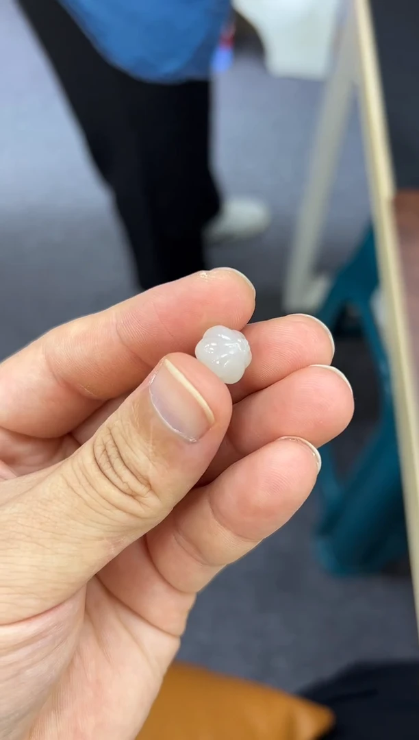 颈饰未镶嵌和田玉野牛沟蒜头