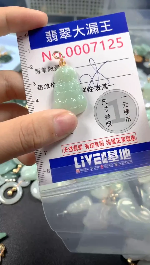 颈饰未镶嵌翡翠7125