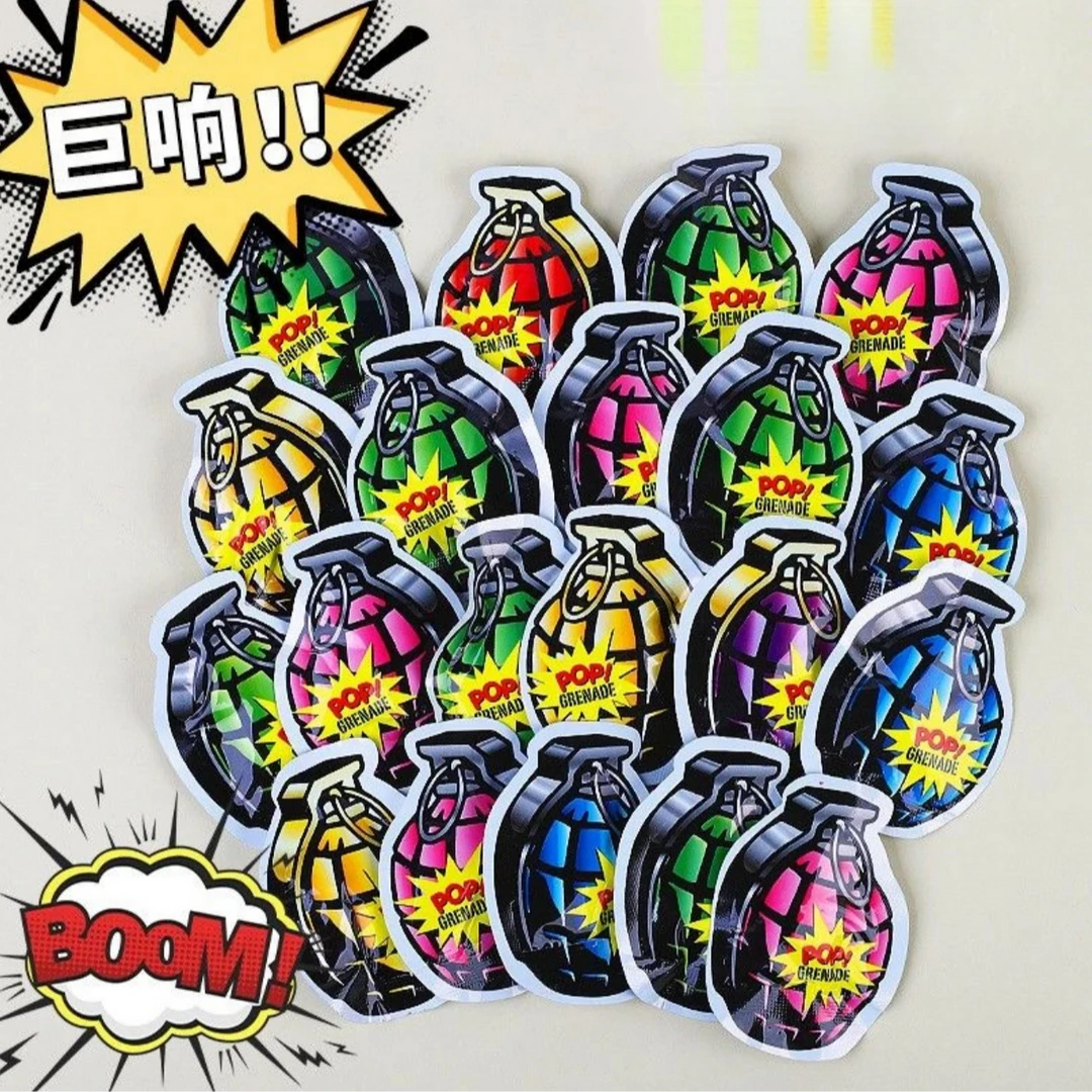 【趣味爆爆弹100个】搞笑趣味整蛊玩具自动充气小彩雷整蛊小道具礼