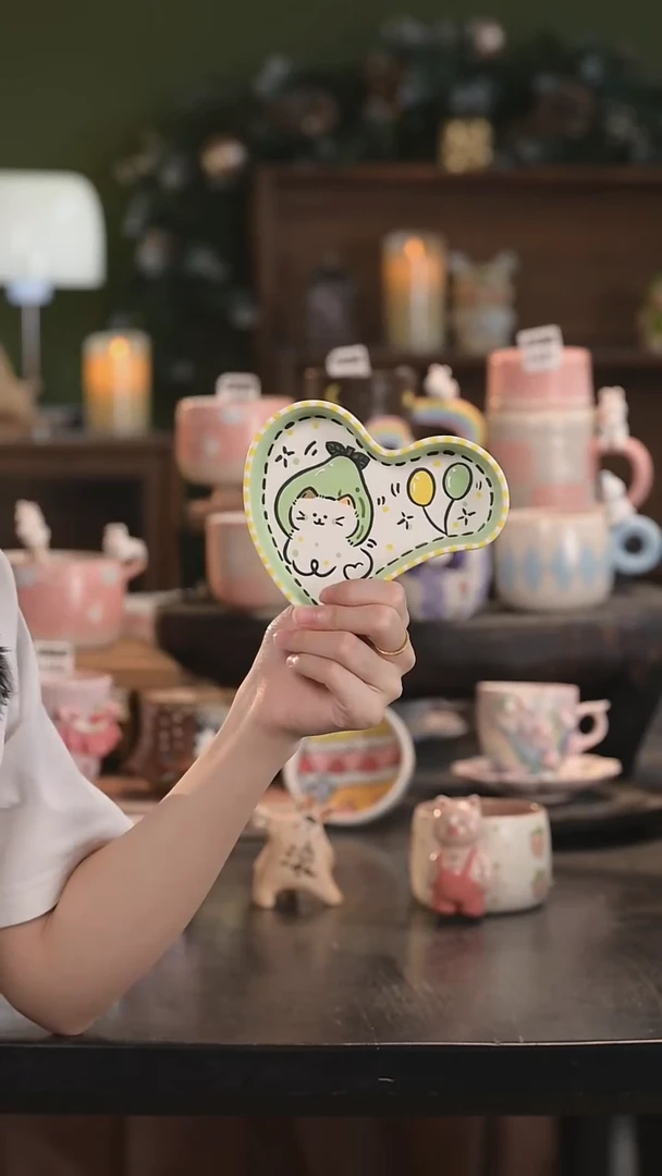 瓷片景德镇原创手作