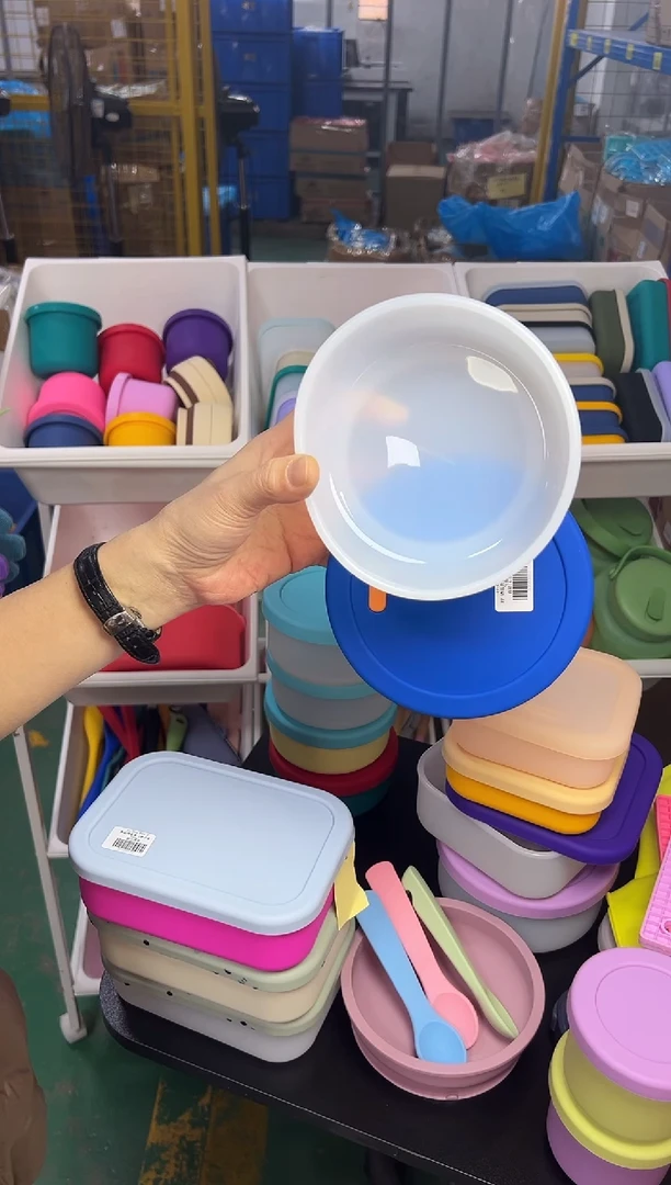 硅胶-透底亮蓝盖-700排气圆盒