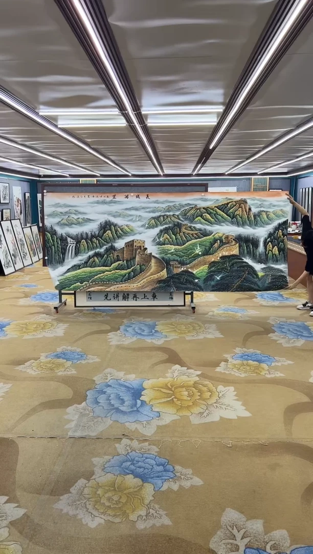 绘画绘画Y-王红兵-大丈二-山水画