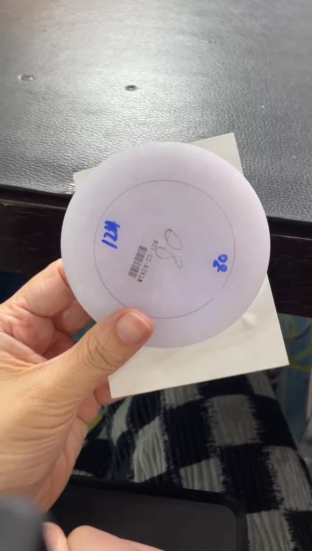 未镶嵌手镯定制翡翠浅**光正圈ZBZXDZS-41-SZ