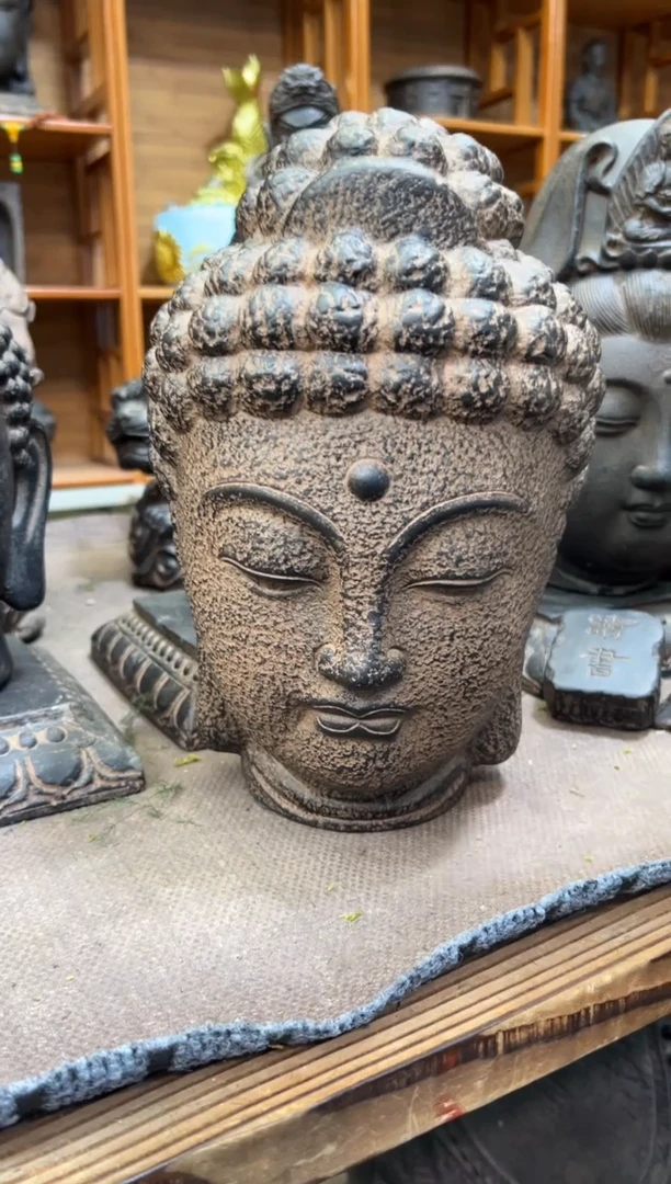 陶土【火山泥】大佛首