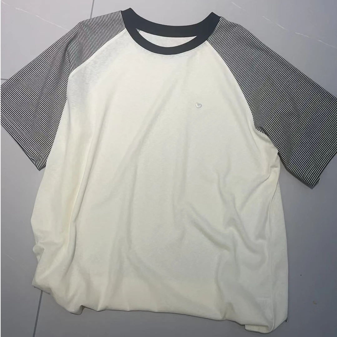 0615-73 女款气质时尚设计感短袖T恤  DY 81209