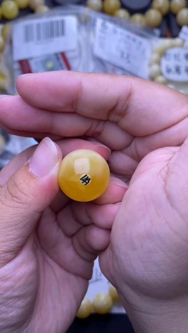 裸石琥珀未镶嵌大小姐珠宝严选98