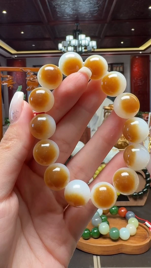 未镶嵌手串和田玉qmt