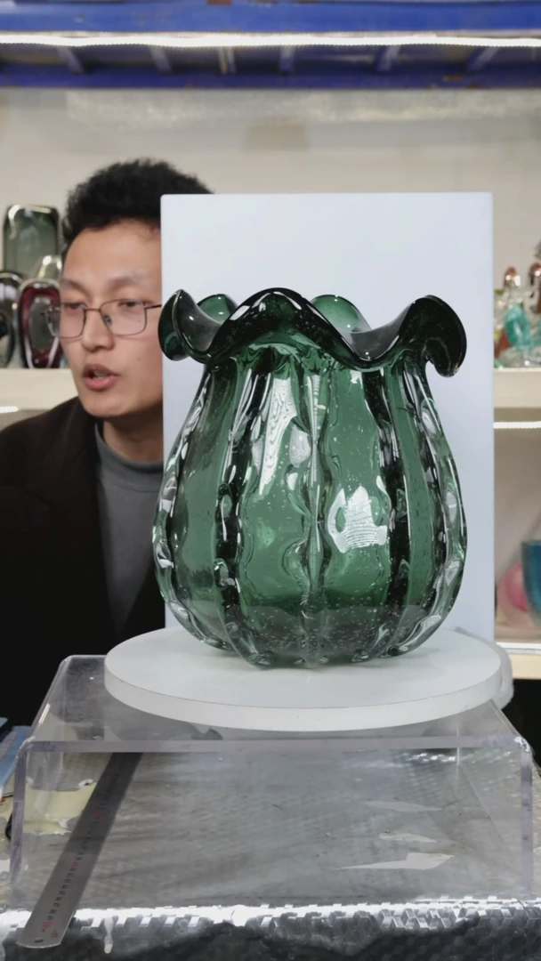 【闪购商品】琉璃高28精品琉璃正常手工痕迹