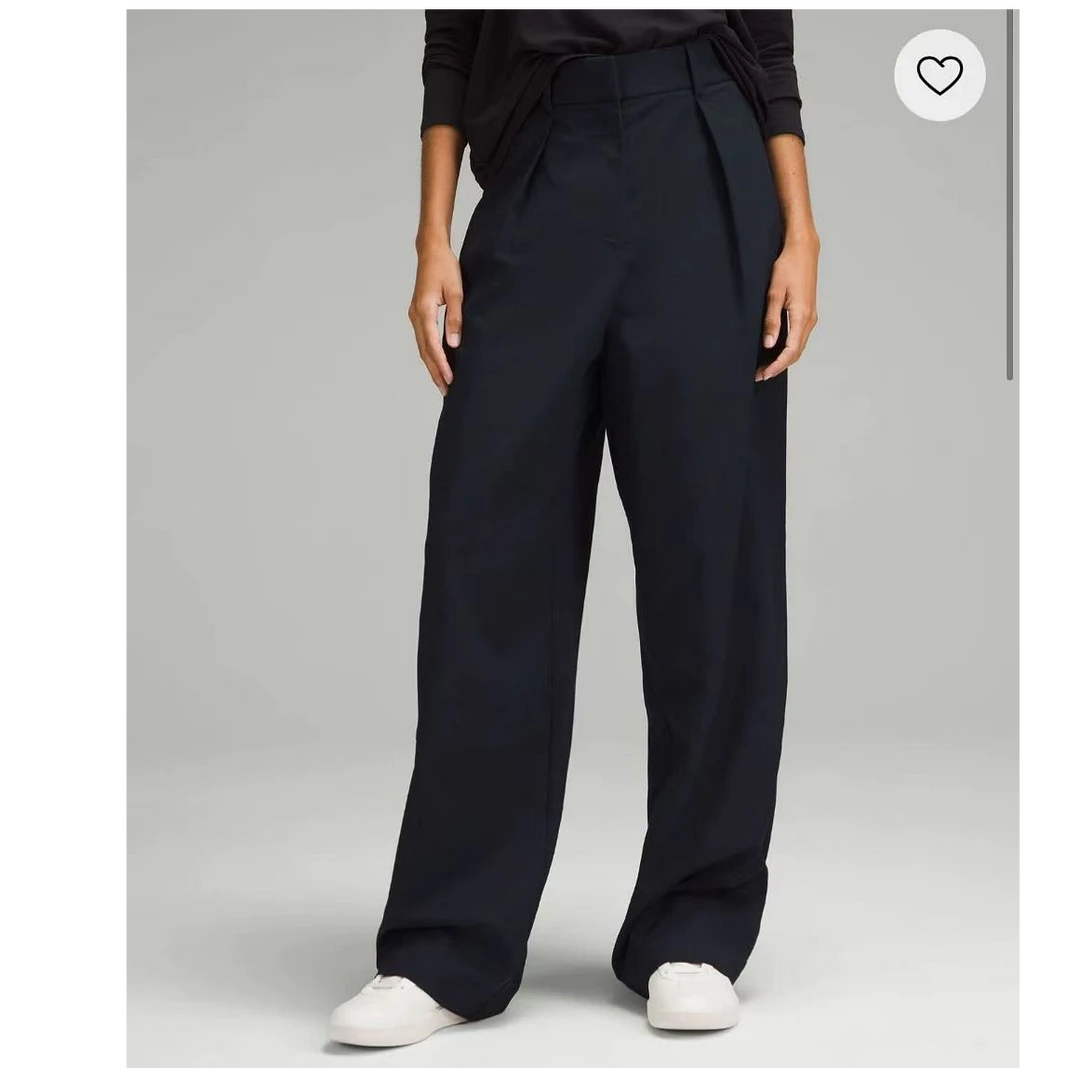 全新未使用 lululemon/露露乐蒙 PLEAT-F HR TROUSER REGUL 34611