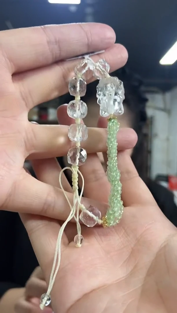 【闪购商品】水晶手串未镶嵌多样性发其一颜色微差
