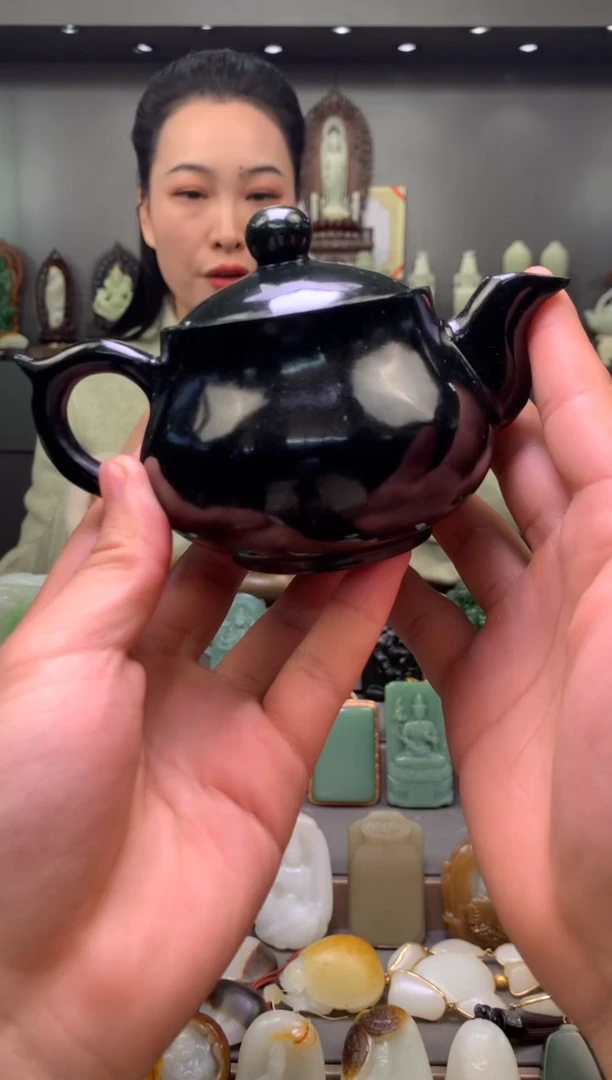 【闪购商品】和田玉茶壶未镶嵌茶壶1