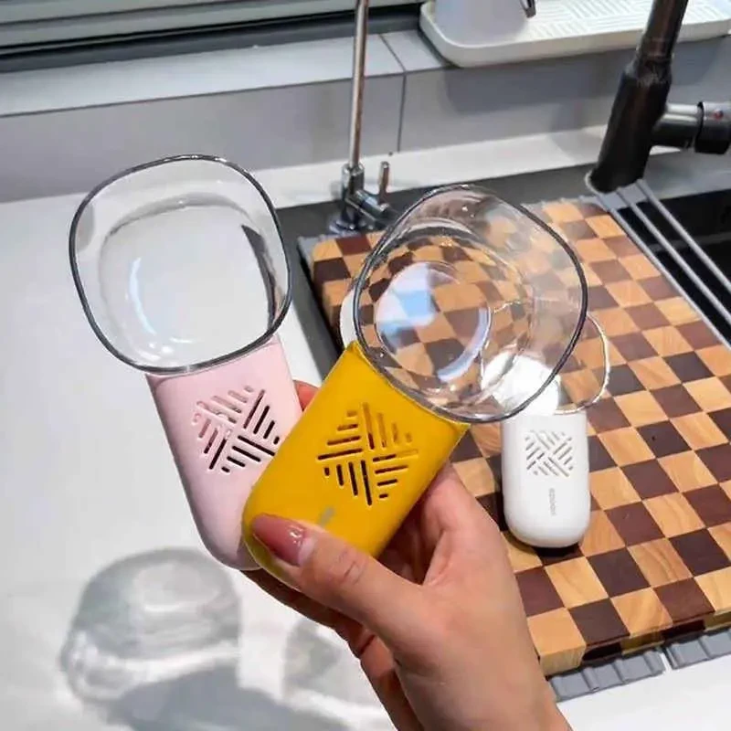 多功能控量防虫舀米勺厨房工具小用品带刻度量杯防异味面粉家用勺