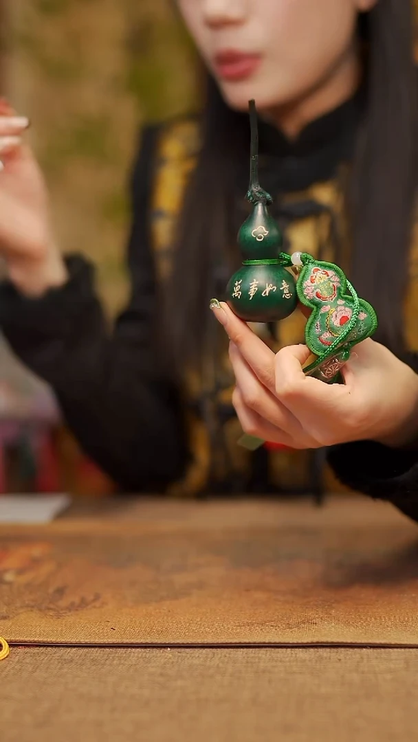 【闪购商品】566宴禾堂天然漆艺小葫芦--58