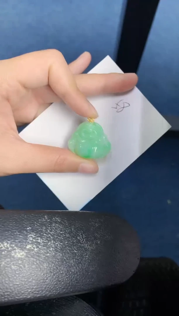 【闪购商品】翡翠颈饰18K金镶嵌000000000