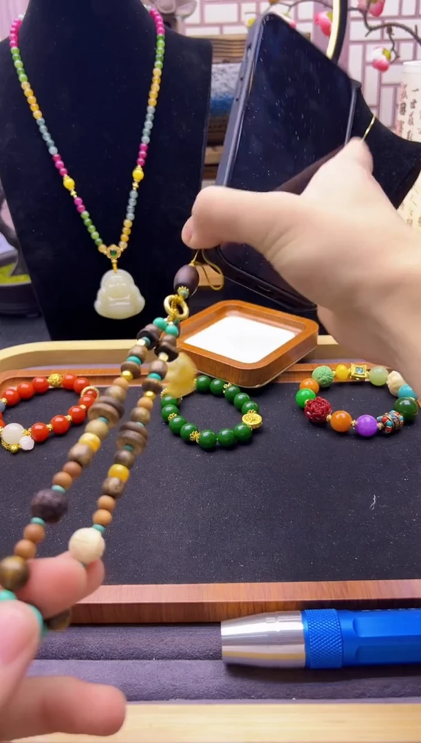 【闪购商品】蜜蜡手链14K金镶嵌Q44