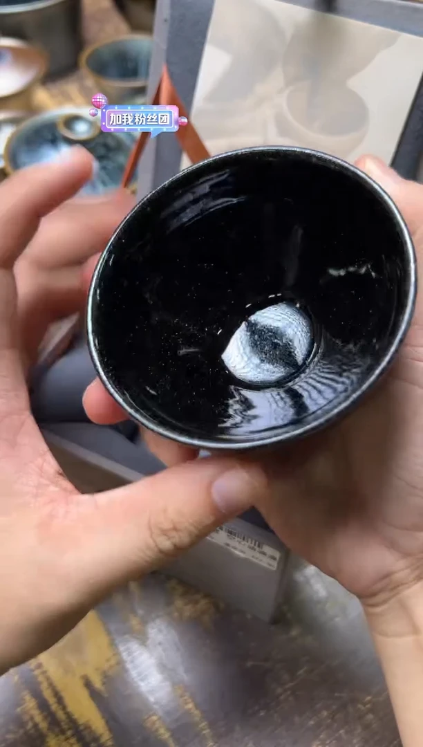 官永建空心油滴单盏