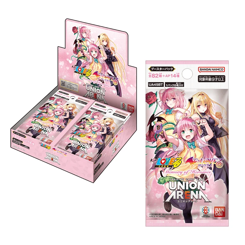 UA出包王女To Love 日版Union Arena卡牌补充包原盒盲盒拆盒