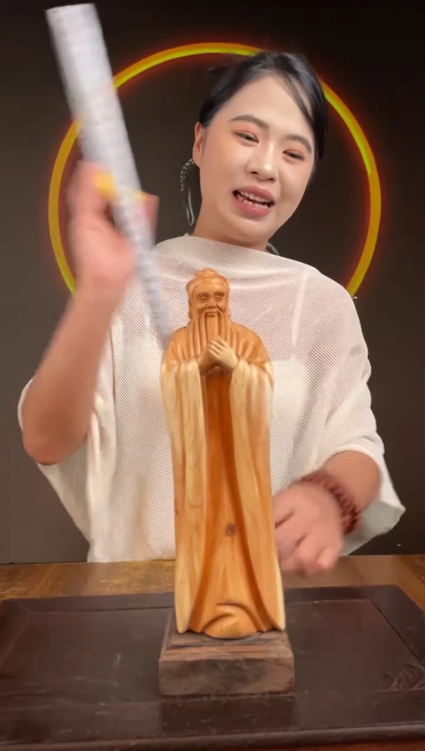 柏木（崖柏）手工摆件,先抢先得! 编号:100