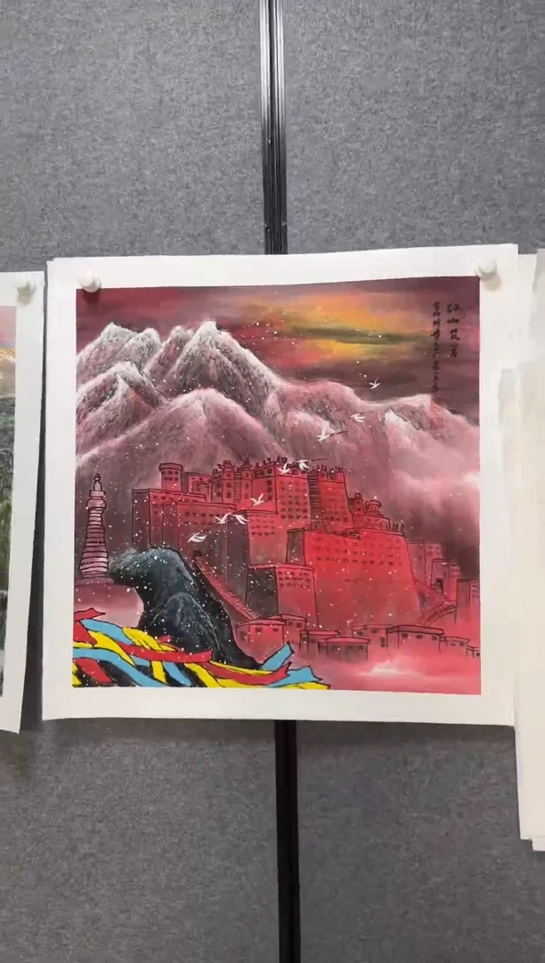 国画温朋举温朋举