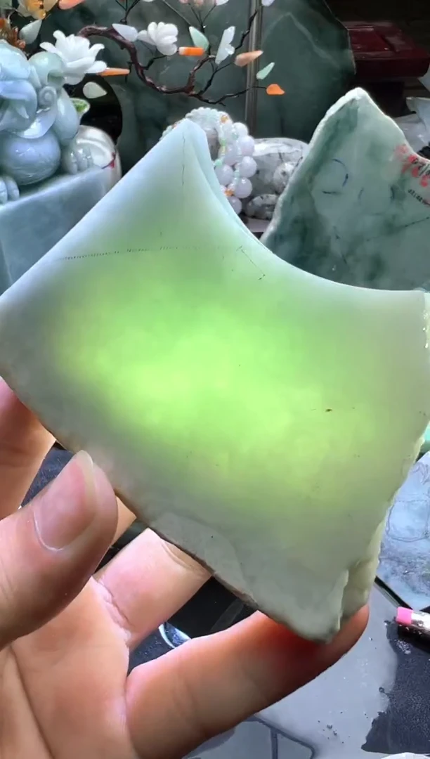 未镶嵌挂件翡翠天然缅甸翡翠A货