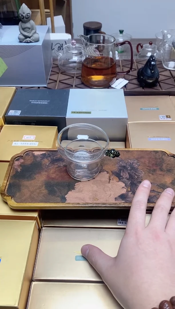 【闪购商品】孤品禾器奉珠滤网茶漏黑金