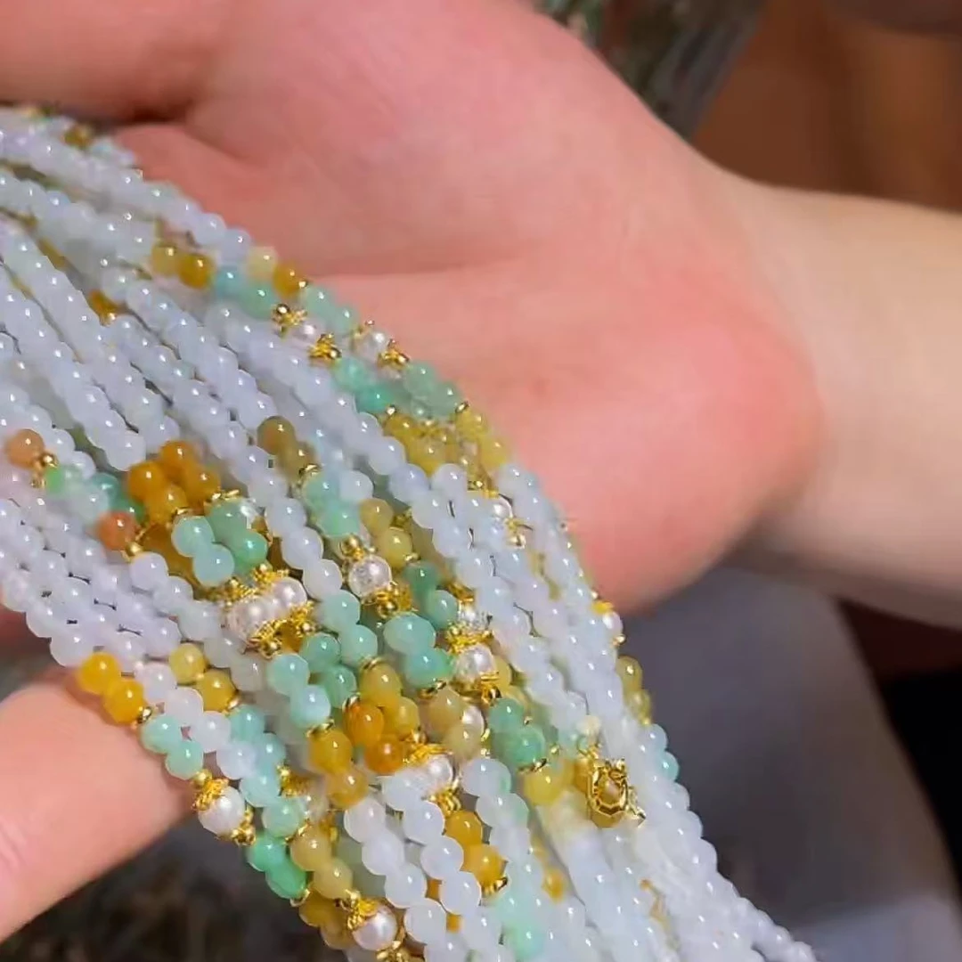 【绿庄】-1951-L02-天然A货翡翠-多样性发其一