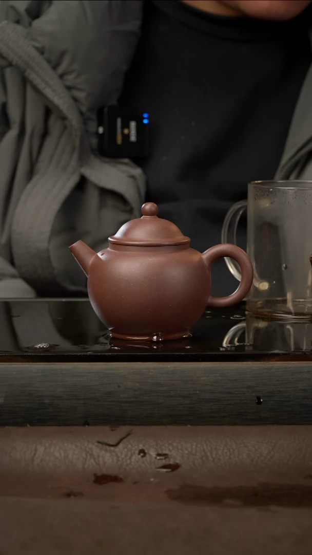 茶壶紫砂13 巨轮 紫泥 原矿紫砂壶