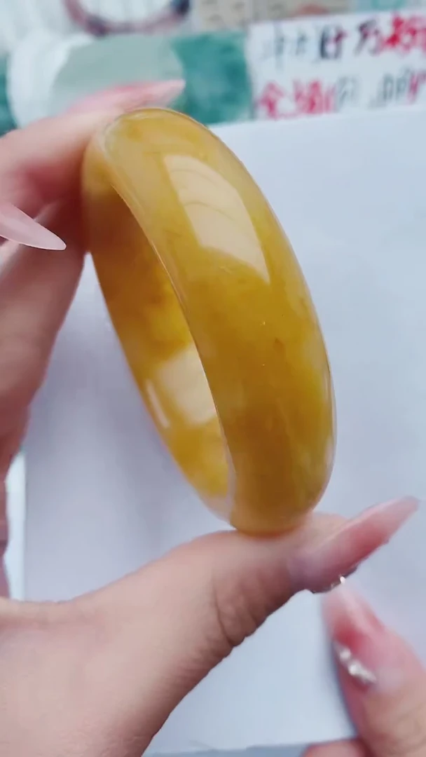 【闪购商品】石英质玉手镯未镶嵌C212-55-56