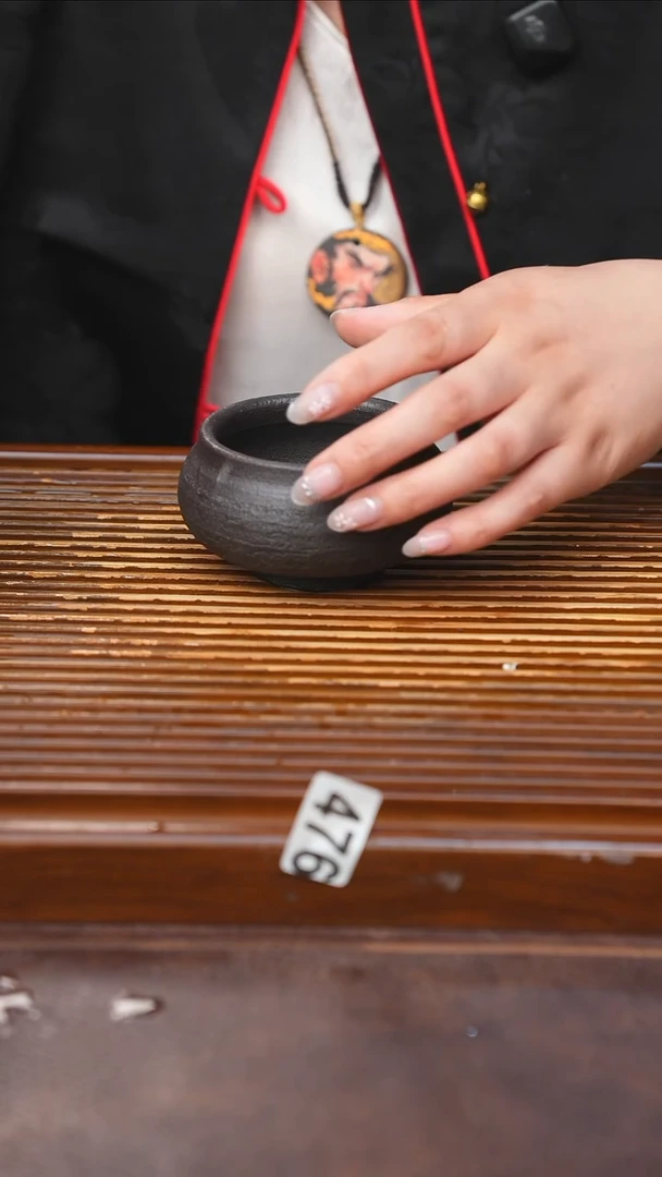 万古烧粗陶手工茶具