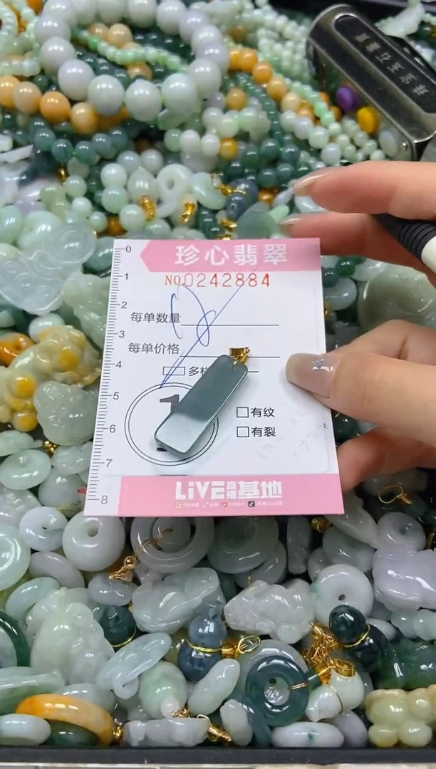 翡翠未镶嵌颈饰闪购0242884多样性发其一