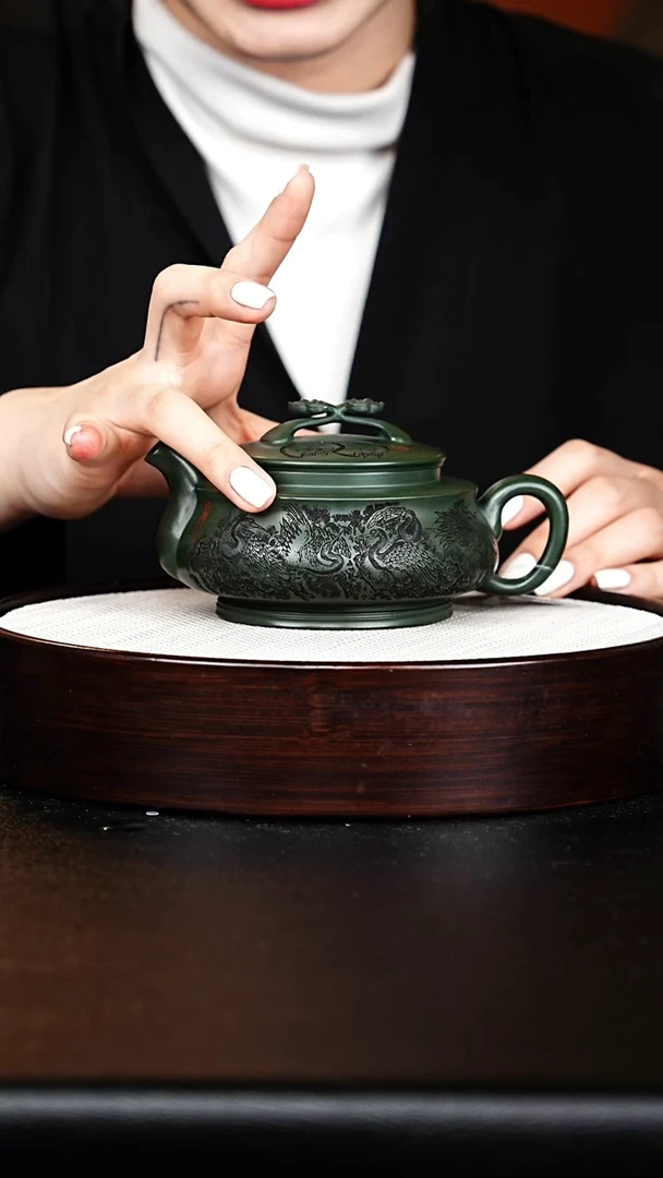 茶壶紫砂事事如意