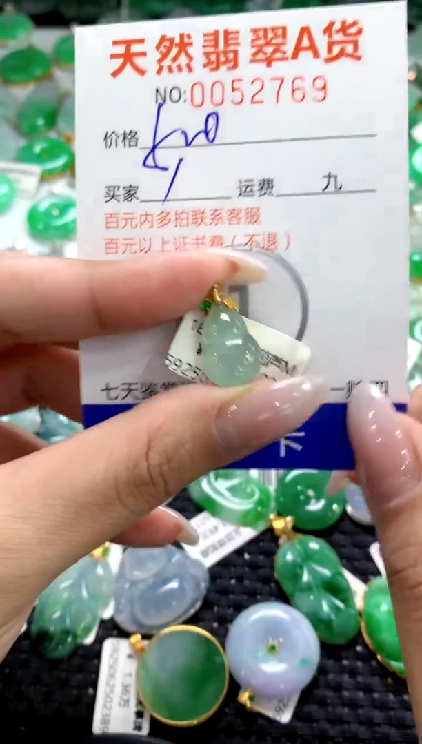 翡翠未镶嵌颈饰1