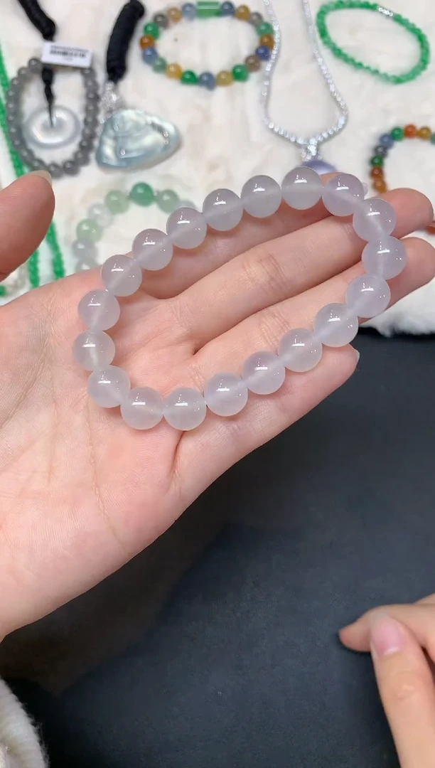 未镶嵌手串翡翠W712|33800