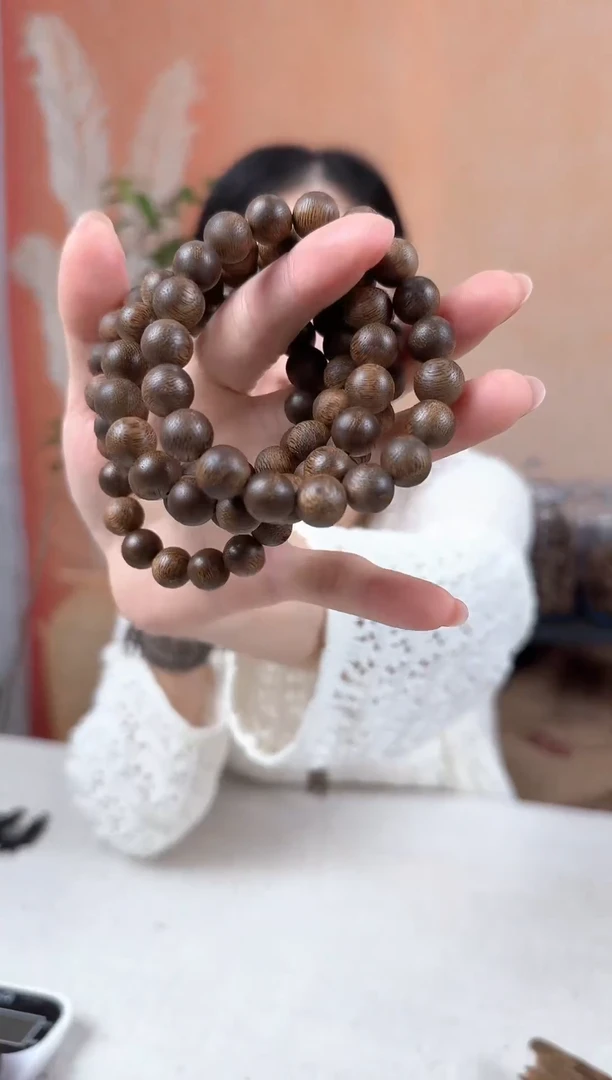 沉香沉香碎屑070沉香99沉圆珠单圈卡1.0/6克多样性发其一