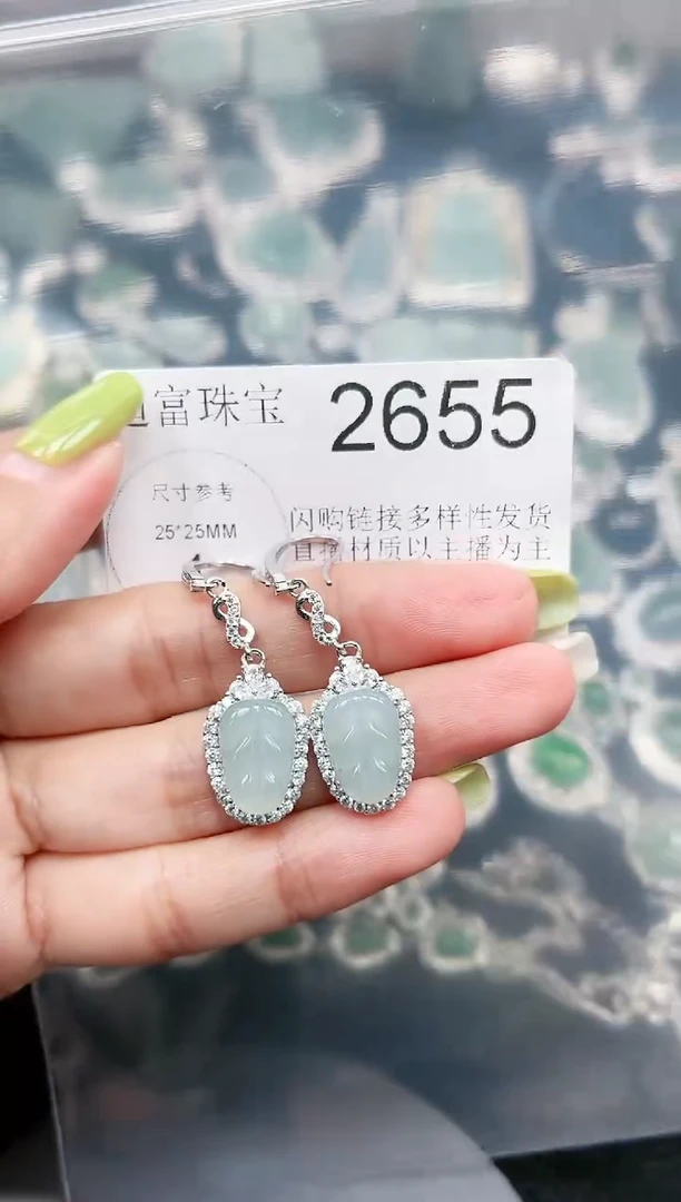 【闪购商品】翡翠颈饰未镶嵌2655赠皮绳